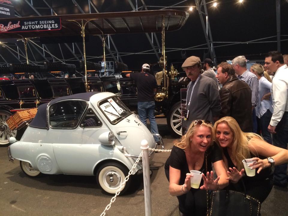 Barrett Jackson Car Show - Short Cars for Horizonally Challenged people! 