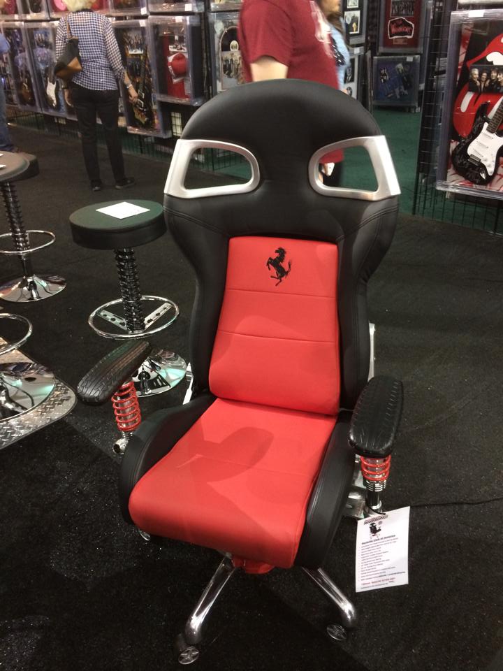 Barrett Jackson Car Show - desk chairs