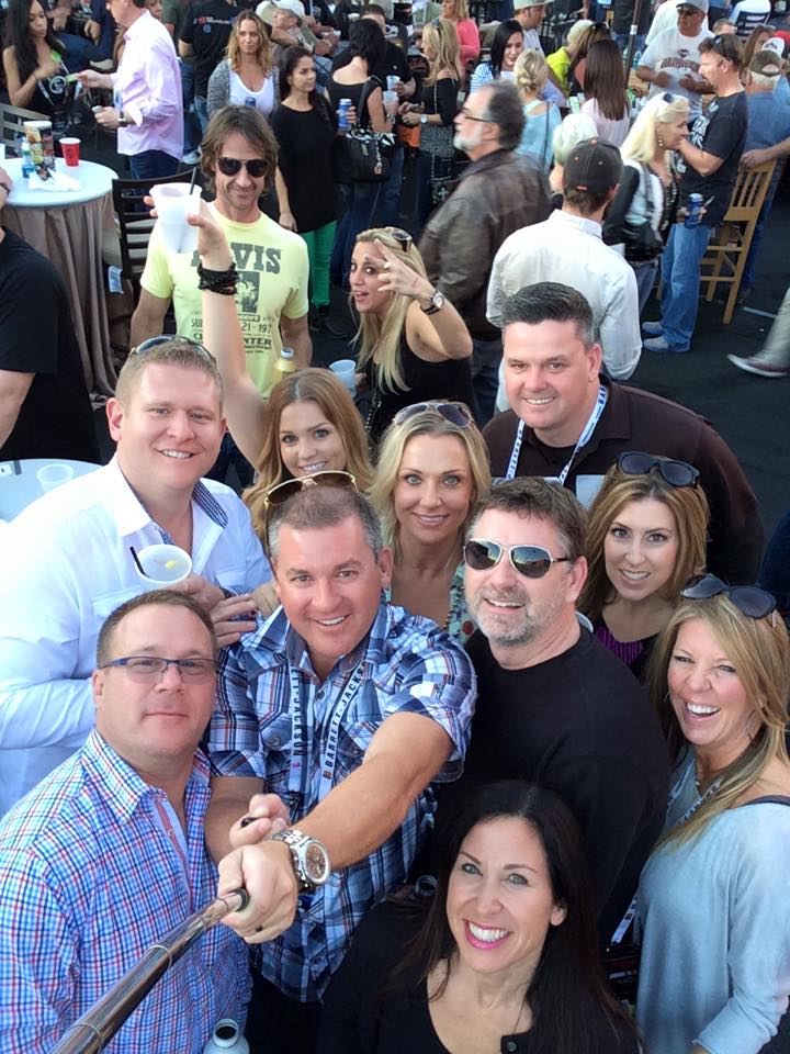 Barrett Jackson Car Show - photo bomb!