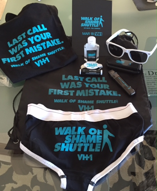 VH1's Walk of Shame Shuttle Survival Kit 