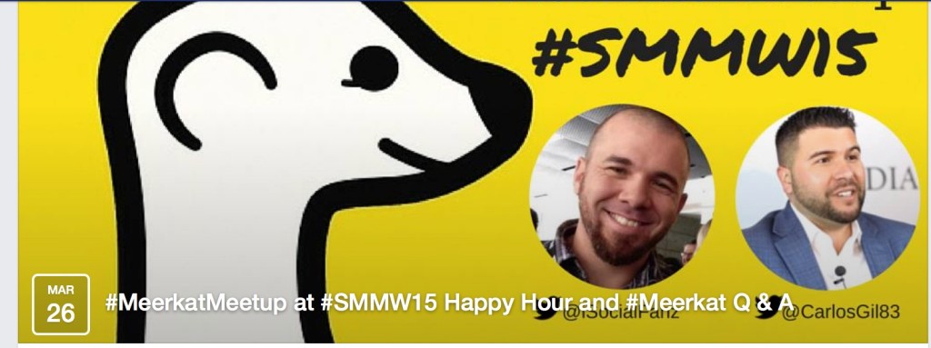 Meerkat meet up! #smmw15