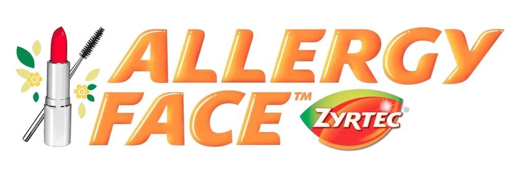 Allergy Face Logo  - fight allergies with Zyrtec 