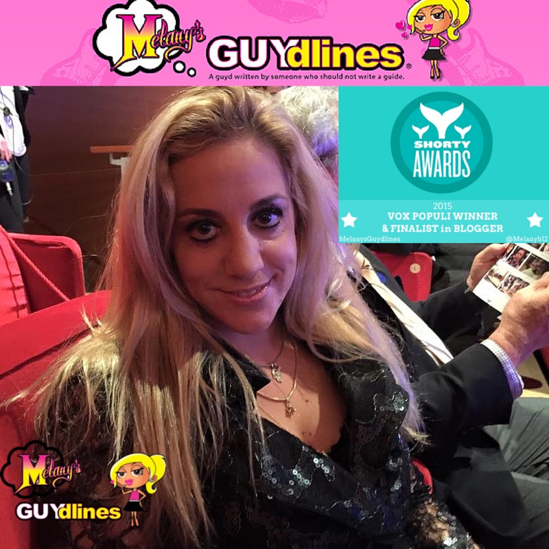 Melanysguydlines Vox Populi Blogger winner Shorty Awards 2015