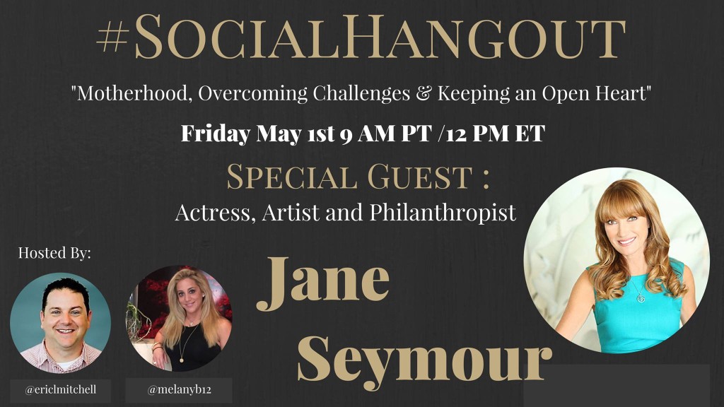 Interview with Jane Seymour on Social Hangout: Mother's Day Exclusive