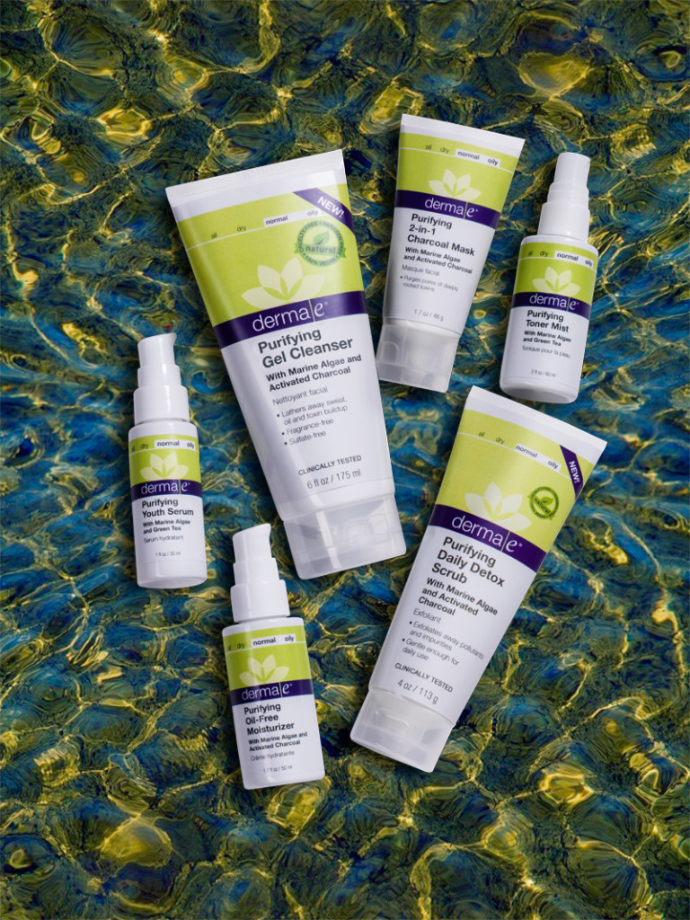 Win the Entire NEW derma e® Purifying Skincare Line Worth $150