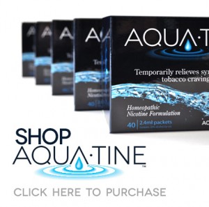 Just Say No To Smoking and Yes To Aqua-tine ™