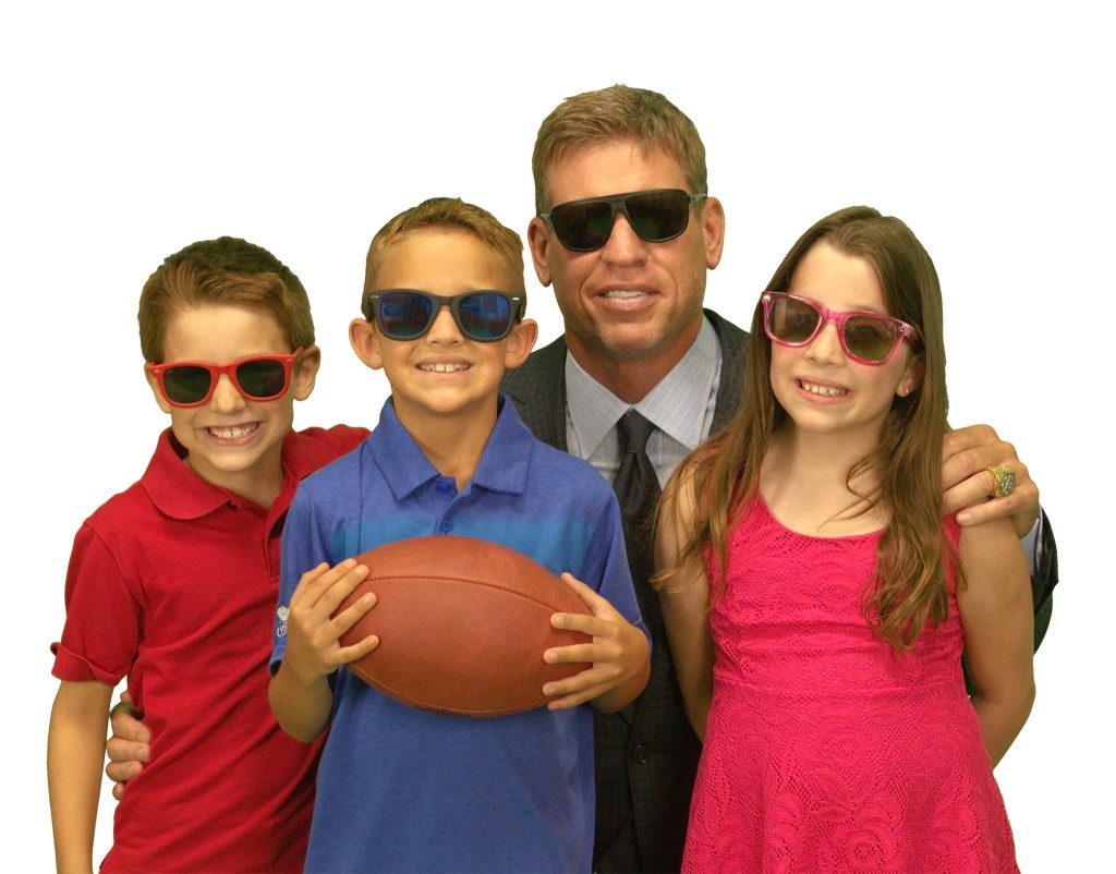 Waveborn sunglasses and Troy Aikman