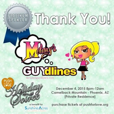 #GivingTuesday: MelanysGuydlines Sponsors Push For Love’s Holiday Benefit For Sunshine Acres Children’s Home